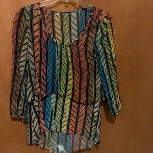 Trendy two layered top by Cluny